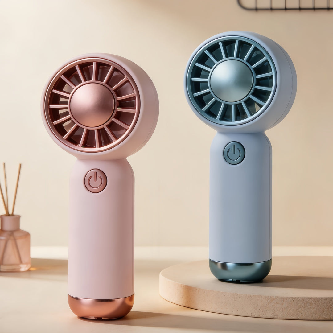 Women's Portable Hand Fan with USB Charging Function Bowlift