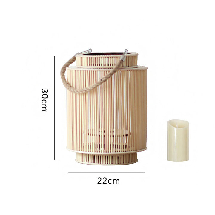 Decorative Rattan Lantern Bowlift