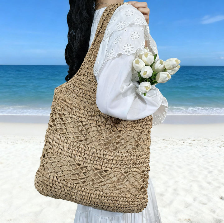 Handcrafted mesh tote bag Bowlift