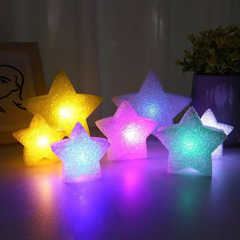LED Frosted Acrylic Star Ambient Night Lamp Bowlift