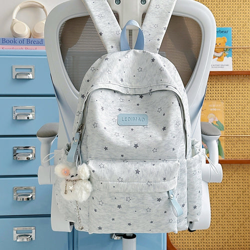 Cute Star Patterned Backpack
