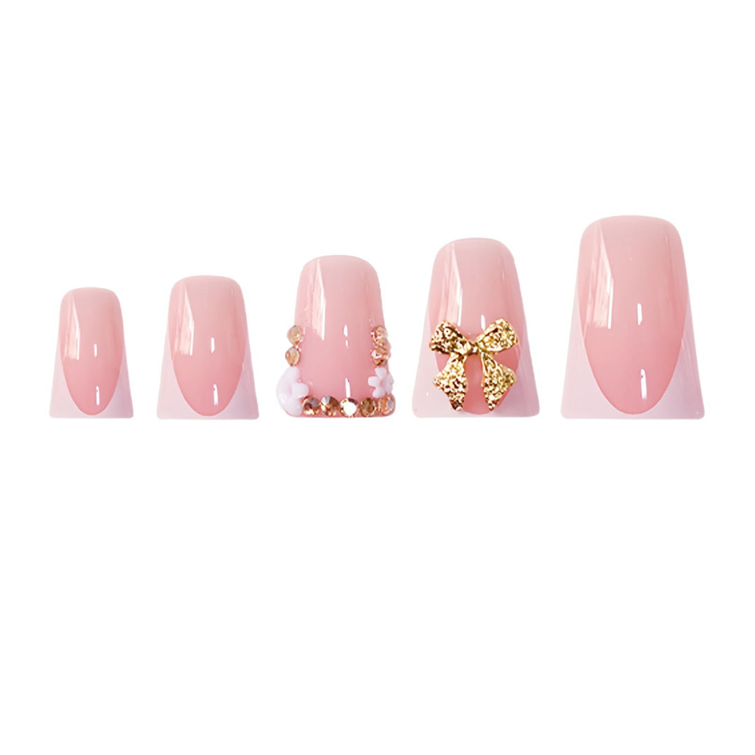 Decorative Press-On Nail Art Set Bowlift