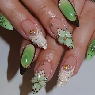 Elegant Gel Nail Art Extensions Bowlift