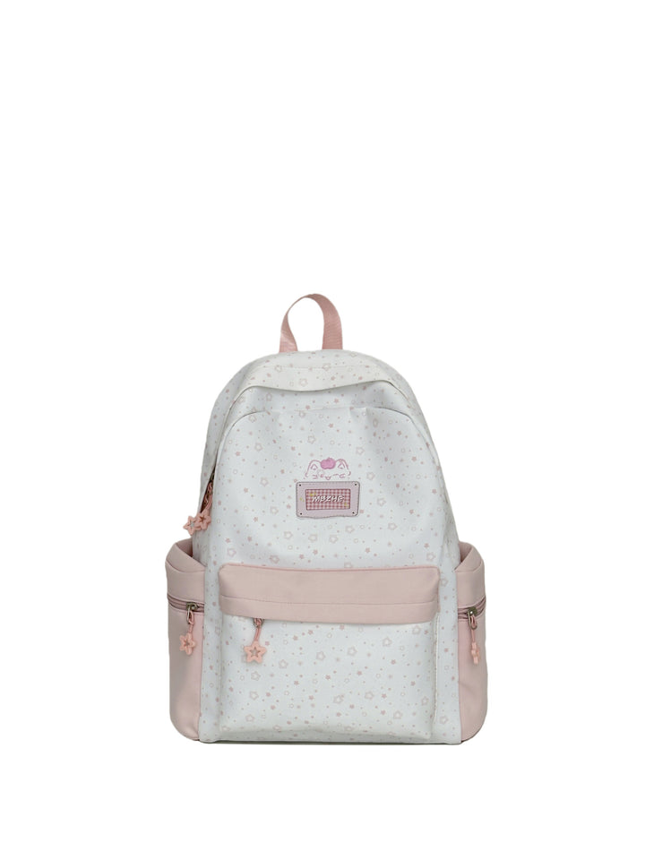 Starry Patterned School Backpack Bowlift