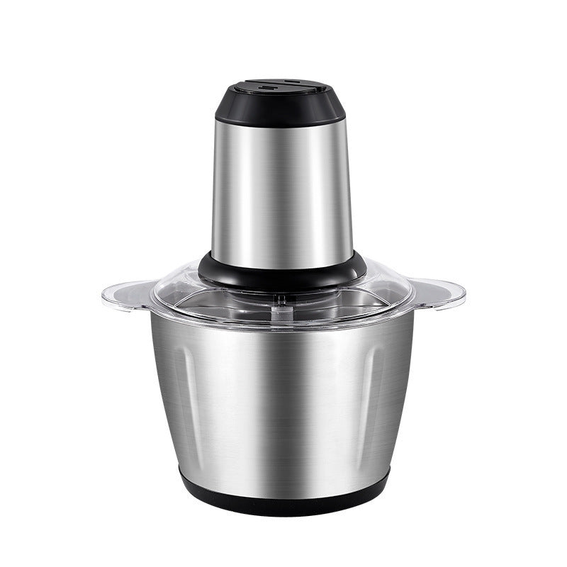 Compact Stainless-Steel Electric Food Chopper & Mini Processor Bowlift