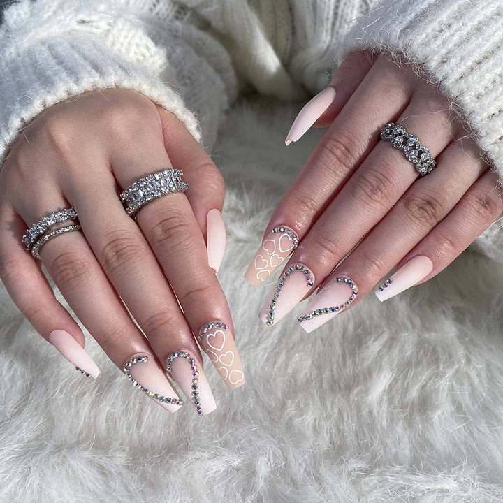 Artful Nail Art with Love Motifs Bowlift