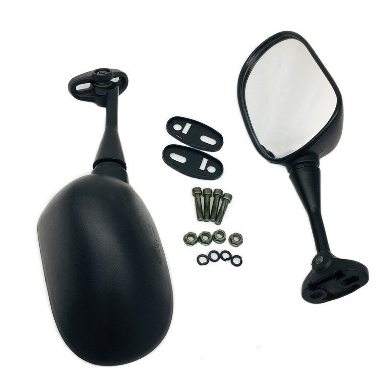 Sporty Motorcycle Rearview Mirror Bowlift