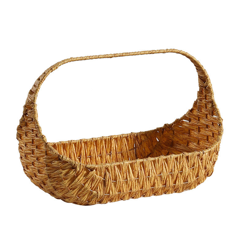 Artisan Woven Serving Basket Bowlift