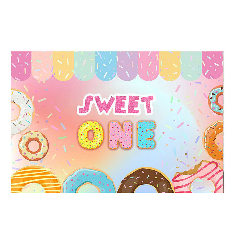 Children's Playful Donut-Themed Wall Art Bowlift