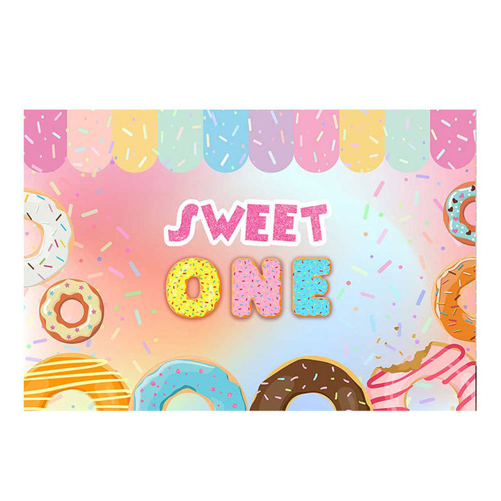 Children's Playful Donut-Themed Wall Art Bowlift