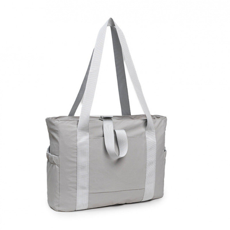 Spacious tote bag with innovative interior organization Bowlift