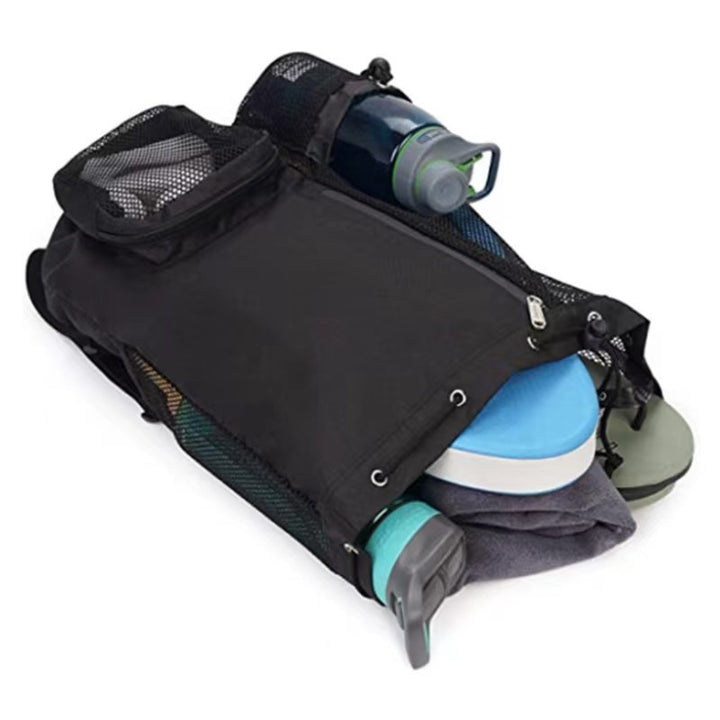 Sporty backpack with practical mesh pockets Bowlift