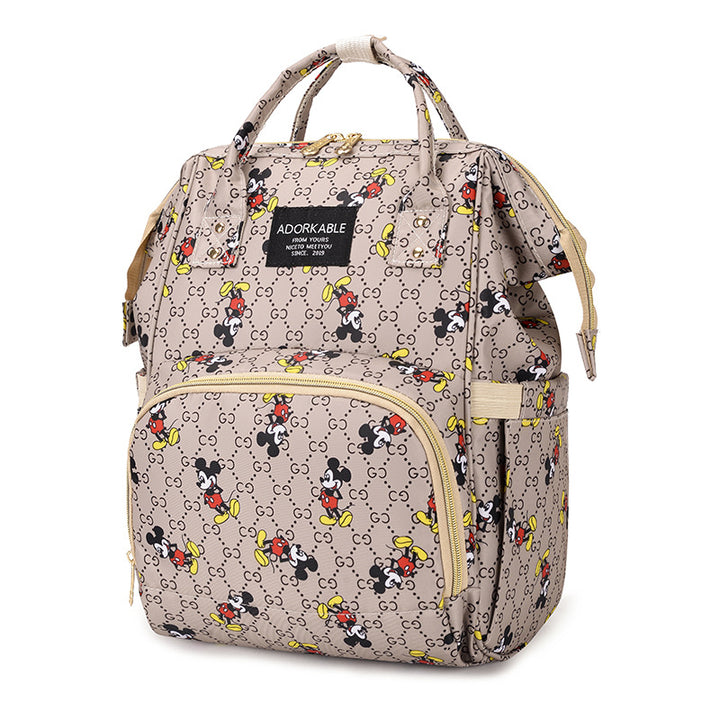 Cute Character Design Diaper Backpack Bowlift