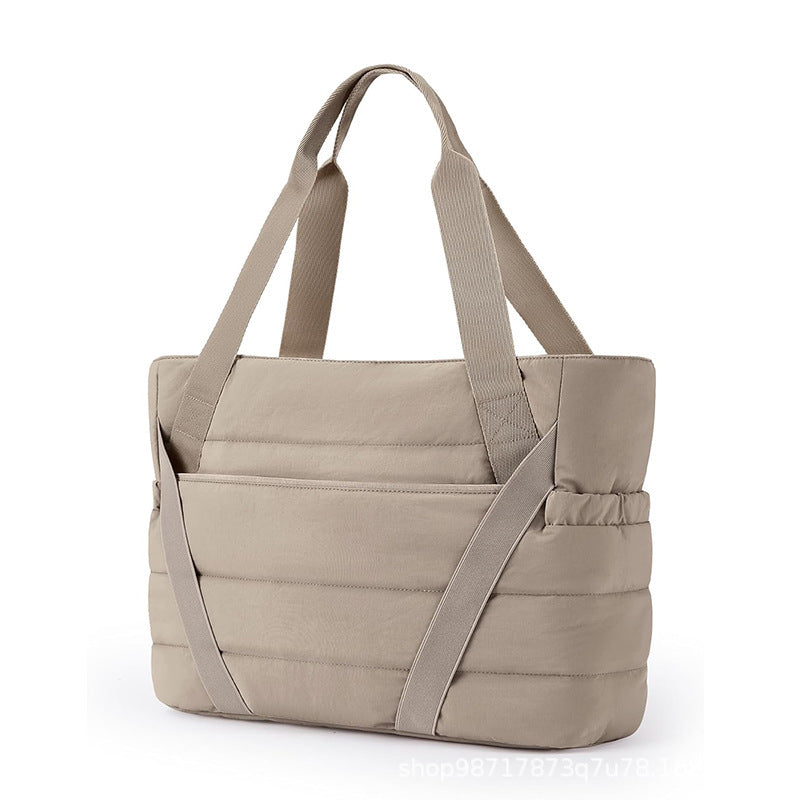 Padded Tote Bag with Structured Design Bowlift