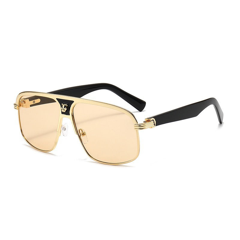 Men's Bold Fashion-Driven Shield Sunglasses Bowlift