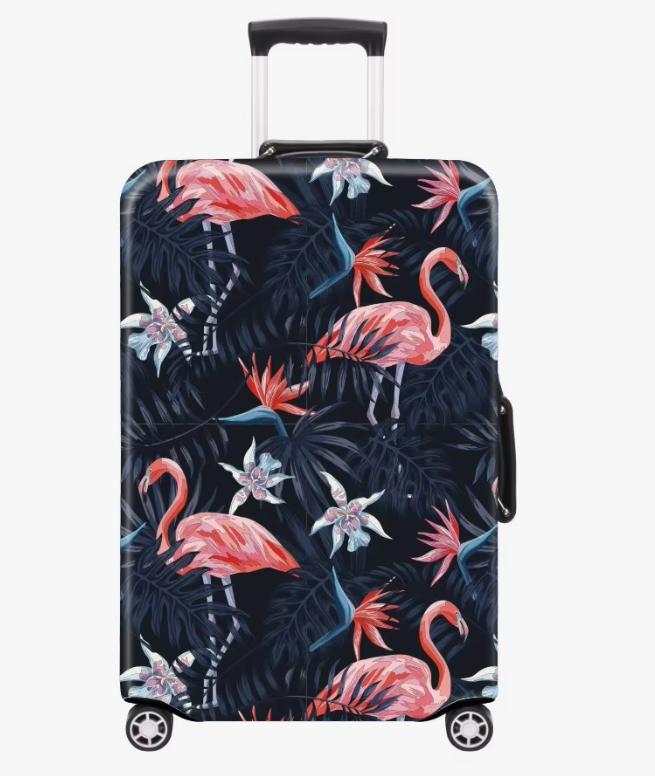 Unisex nan elastic suitcase cover with 3D dog design for trolley, stretchy and scratch-resistant Bowlift