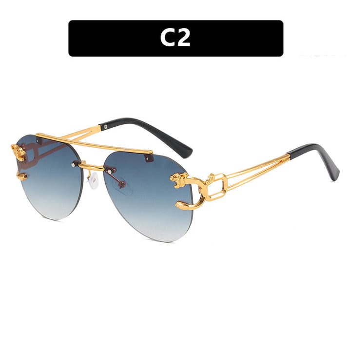 Women's unusual round sunglasses with decorative details Bowlift