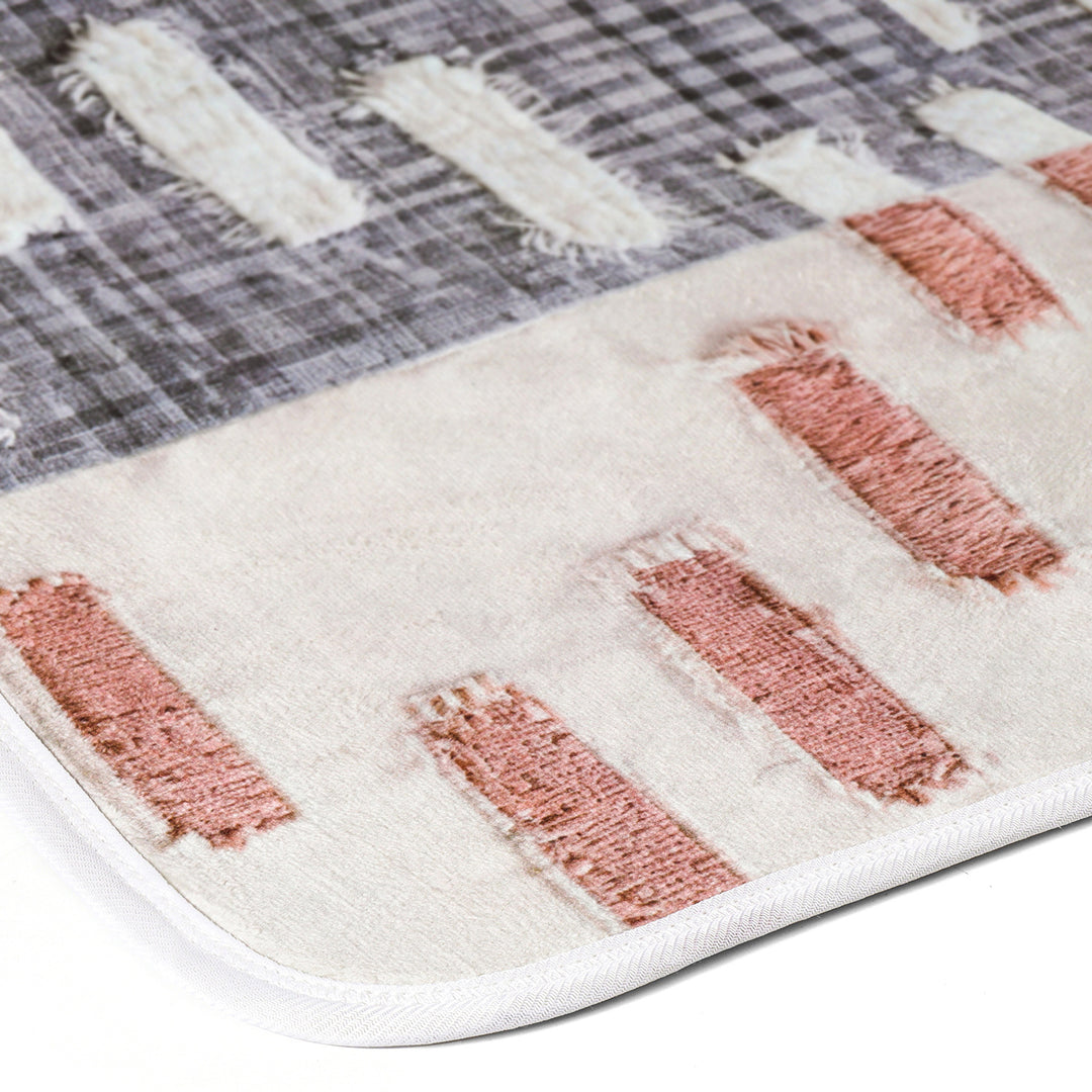 Women High-Quality Bathroom Mat with Non-Slip Backing Bowlift