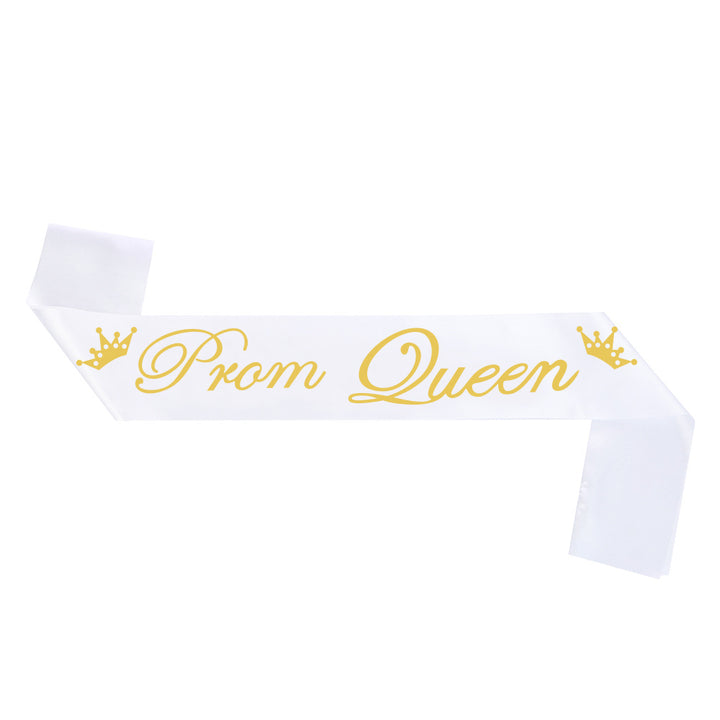 Ladies crown with festive sash set Bowlift