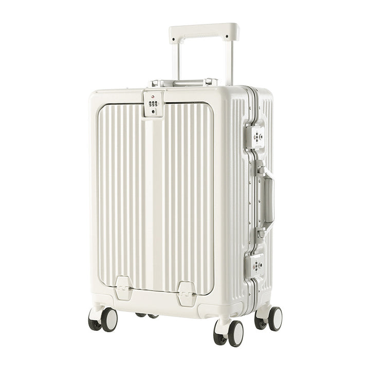 Sleek Hard-Shell Rolling Suitcase