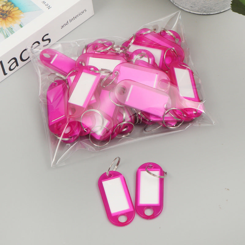Unisex Writable Keychains with extensive labeling function Bowlift