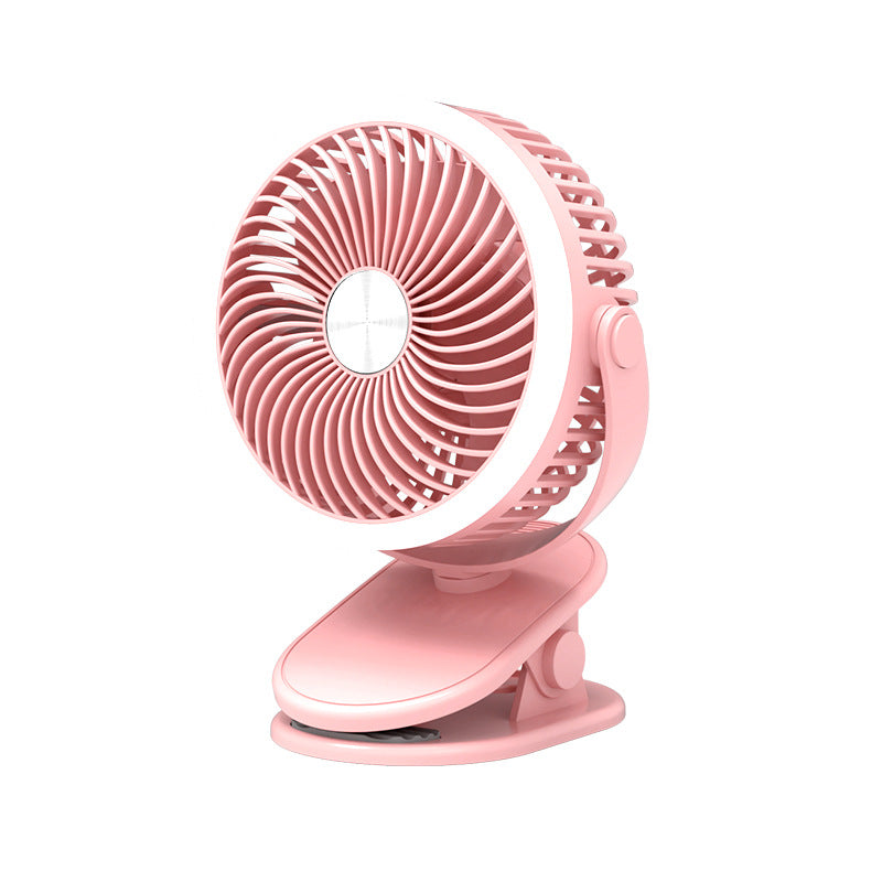 Unisex Compact Table Fan with Flexible Clamp Attachment Bowlift