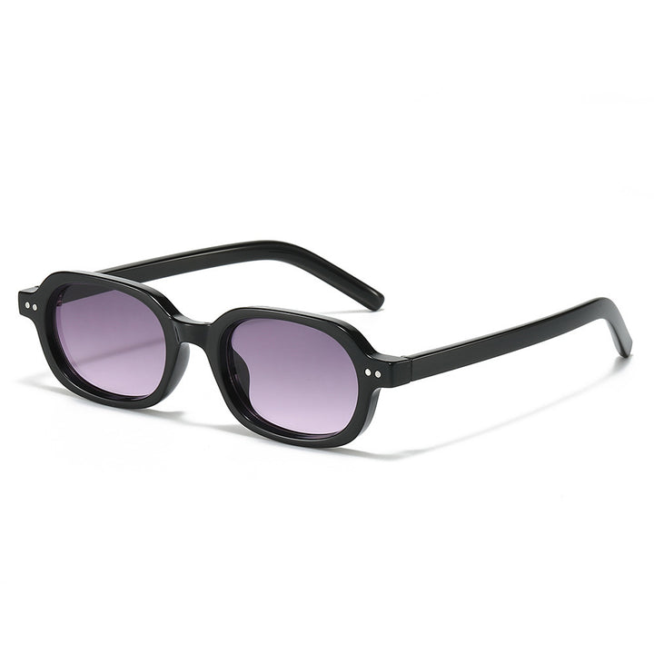 Stylish Vintage-Inspired Oval Sunglasses Bowlift