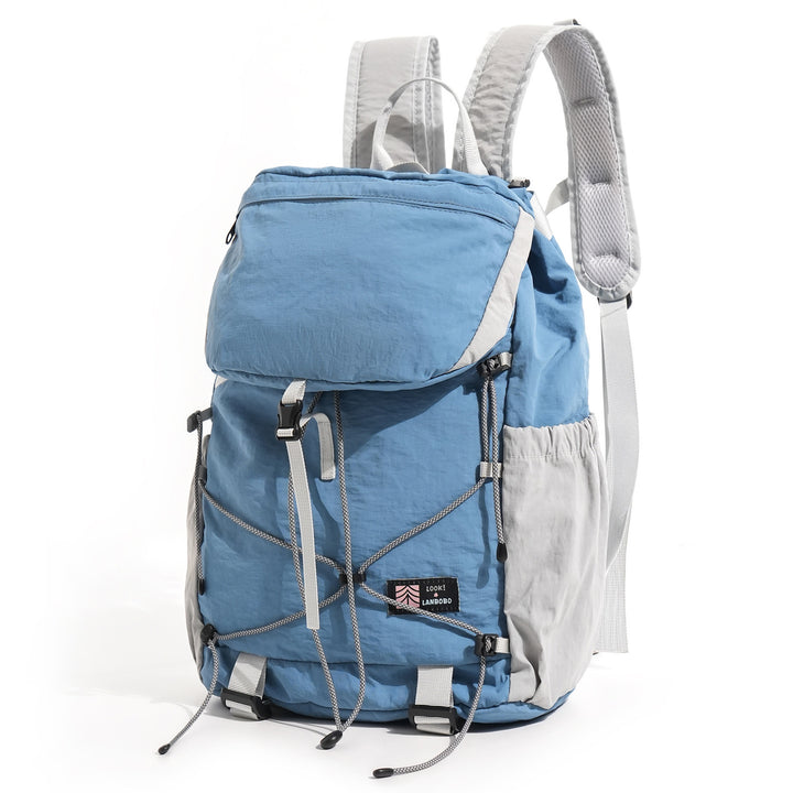 Lightweight Multi-Pocket Backpack with Detachable Pouch Bowlift