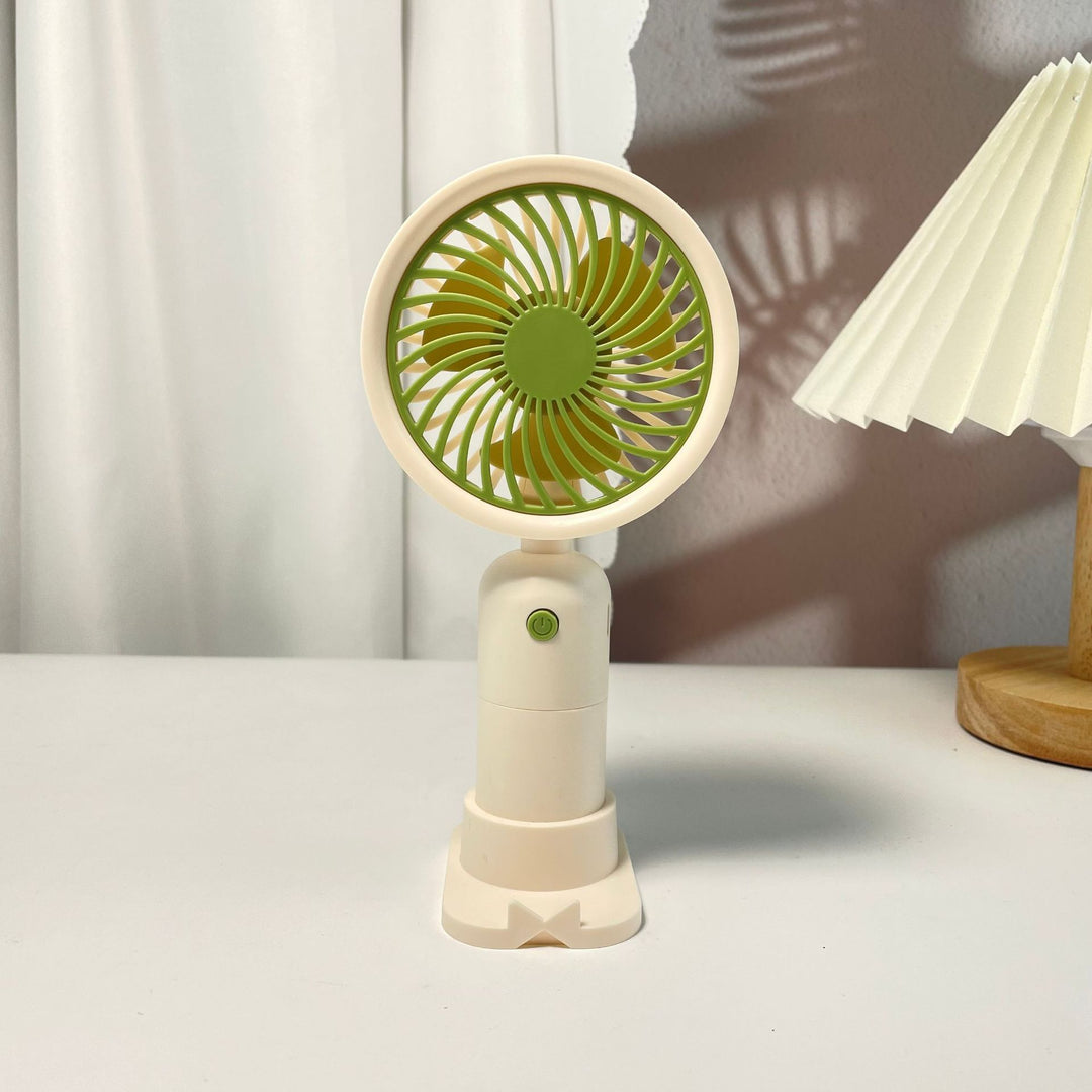 Ladies Portable Table Fan with Ergonomic Design and Adjustable Tilt Function Bowlift