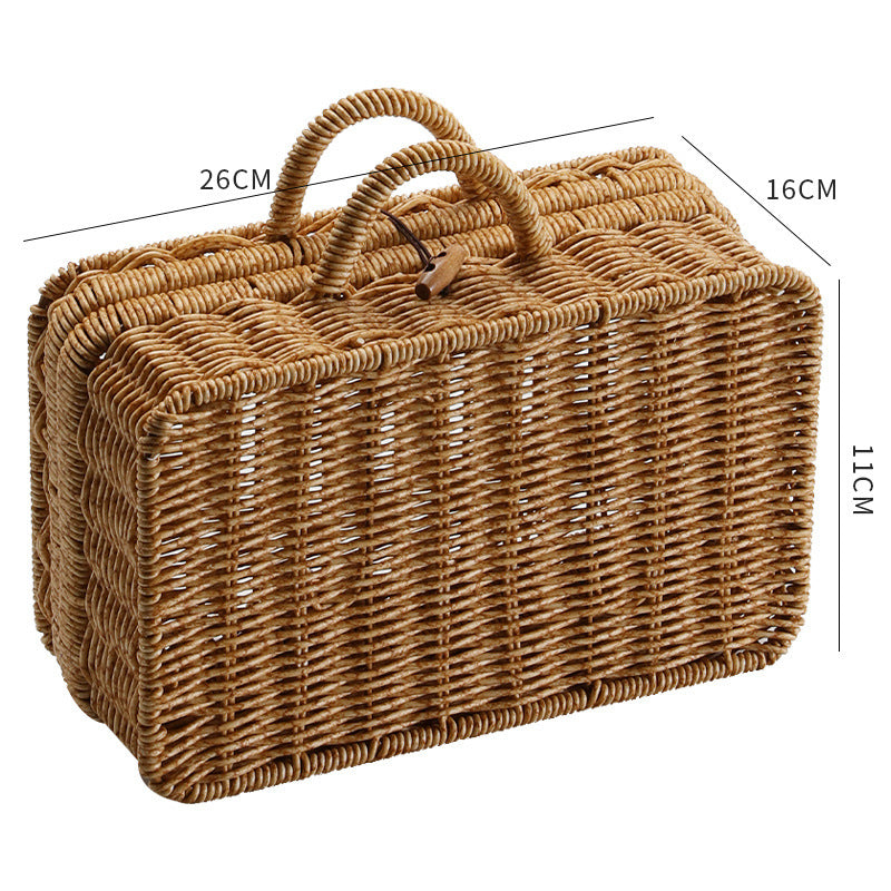 Woven Storage Basket Bowlift