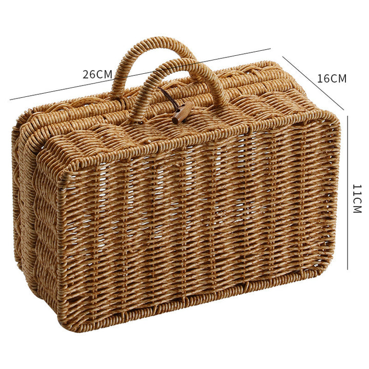 Woven Storage Basket Bowlift