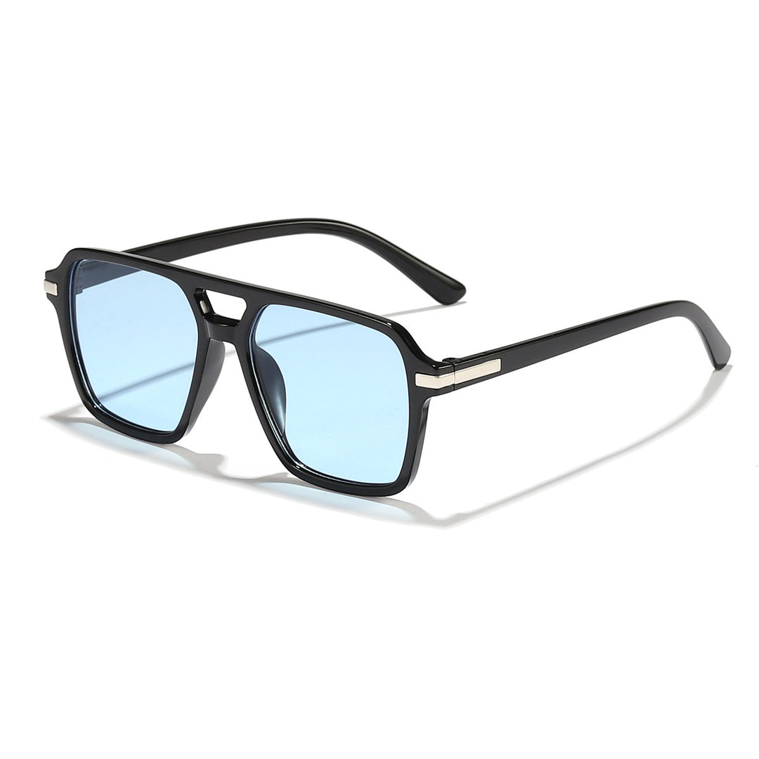 Women square sunglasses with elegant transparent frame Bowlift