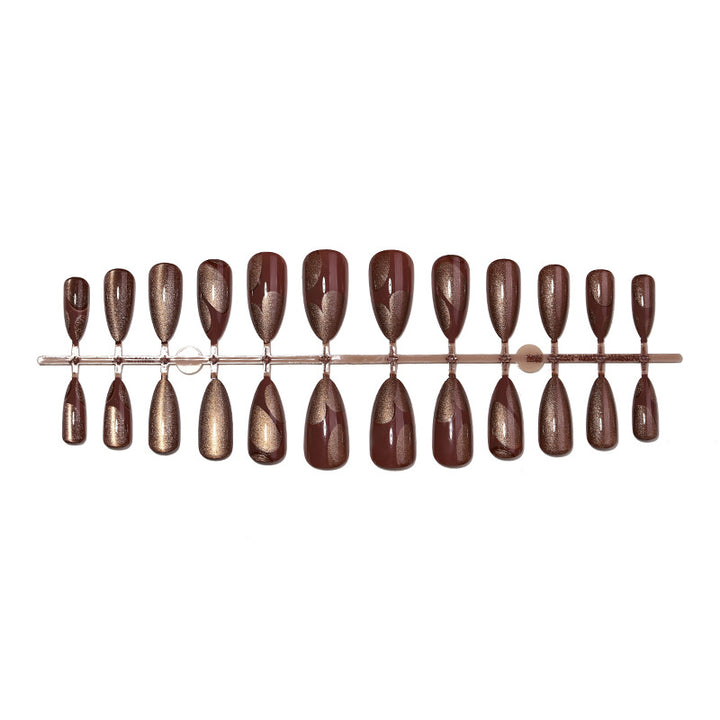 Artistic Stiletto Press-On Nail Set Bowlift