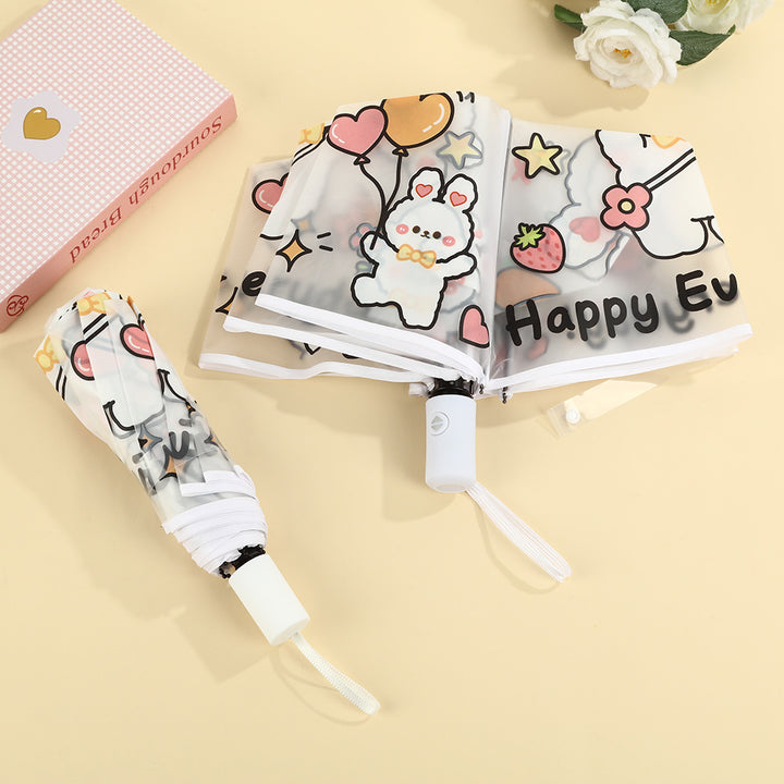 Women folding umbrella with cute animal design Bowlift