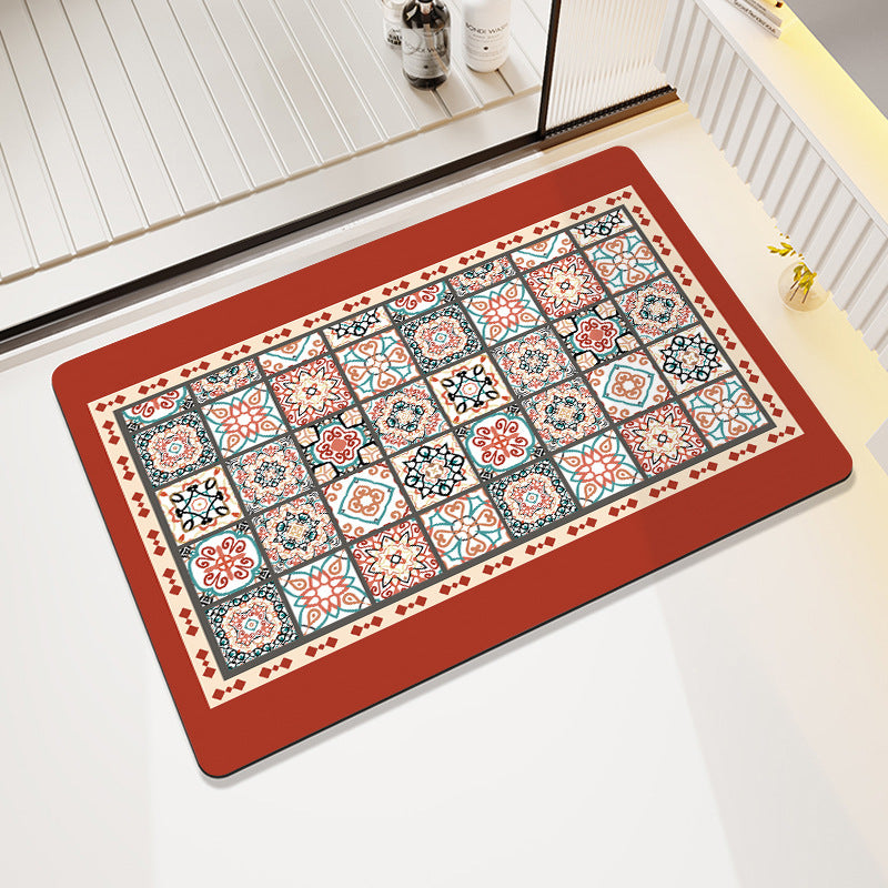 Artistic Multicolored Area Rug Bowlift