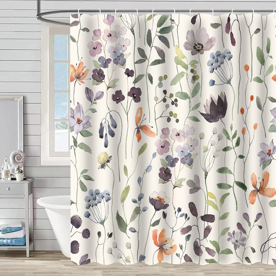 Botanical Garden Shower Curtain Bowlift