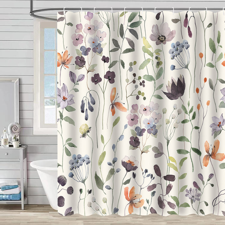 Botanical Garden Shower Curtain Bowlift