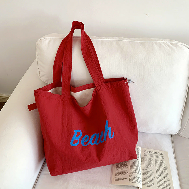 WoSpacious Beach Tote Bag Bowlift