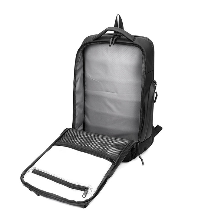 Modern backpack with versatile compartment layout Bowlift