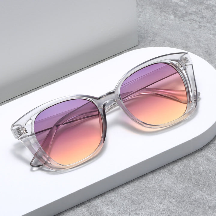 Ladies stylish cat-eye sunglasses with sturdy frame Bowlift