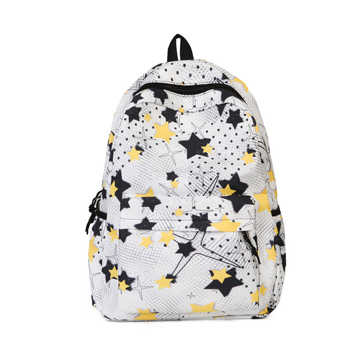 Star-Patterned Backpack