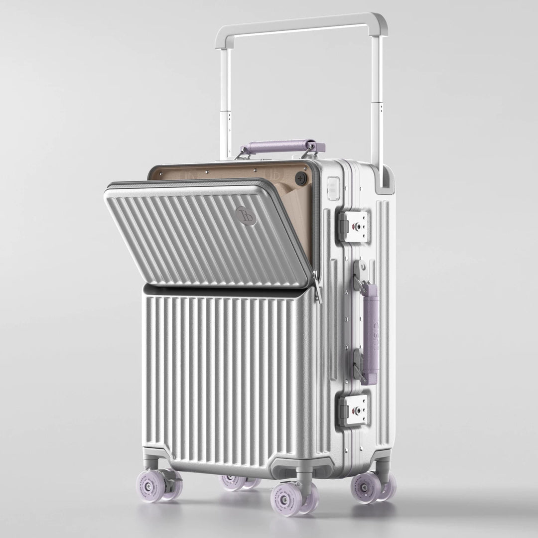 Versatile Expandable Hardshell Travel Suitcase