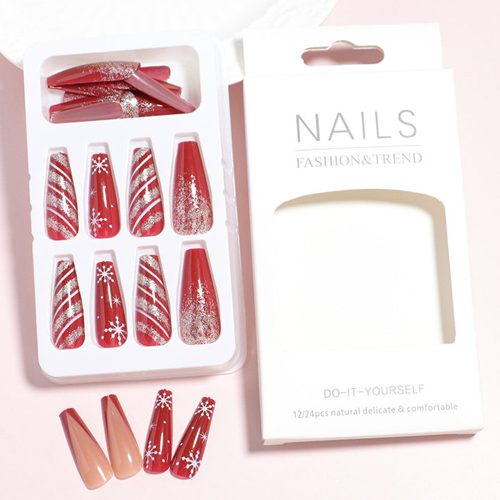 Festive Self-Adhesive Nail Art Set Bowlift