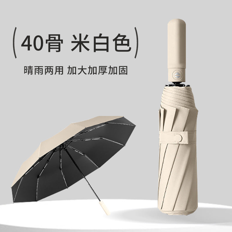 Unisex Premium Folding Umbrella Bowlift