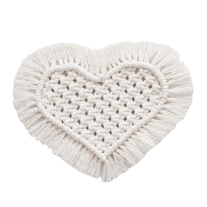 Decorative Macrame Heart Wall Hanging Bowlift