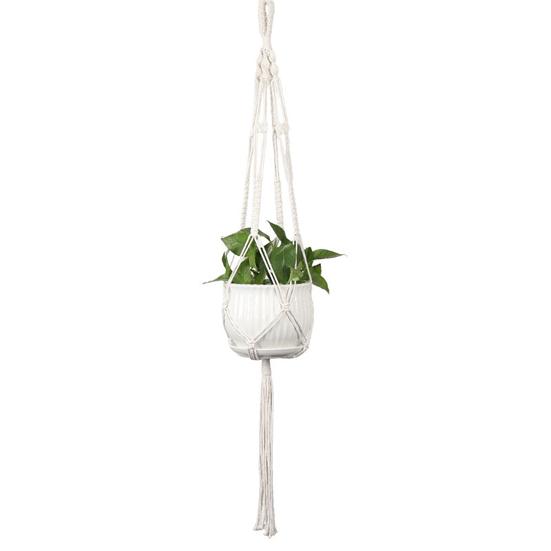 Plant-hanging macrame shelf Bowlift