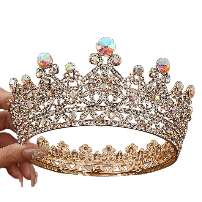 Ladies magnificent crystal crown Bowlift