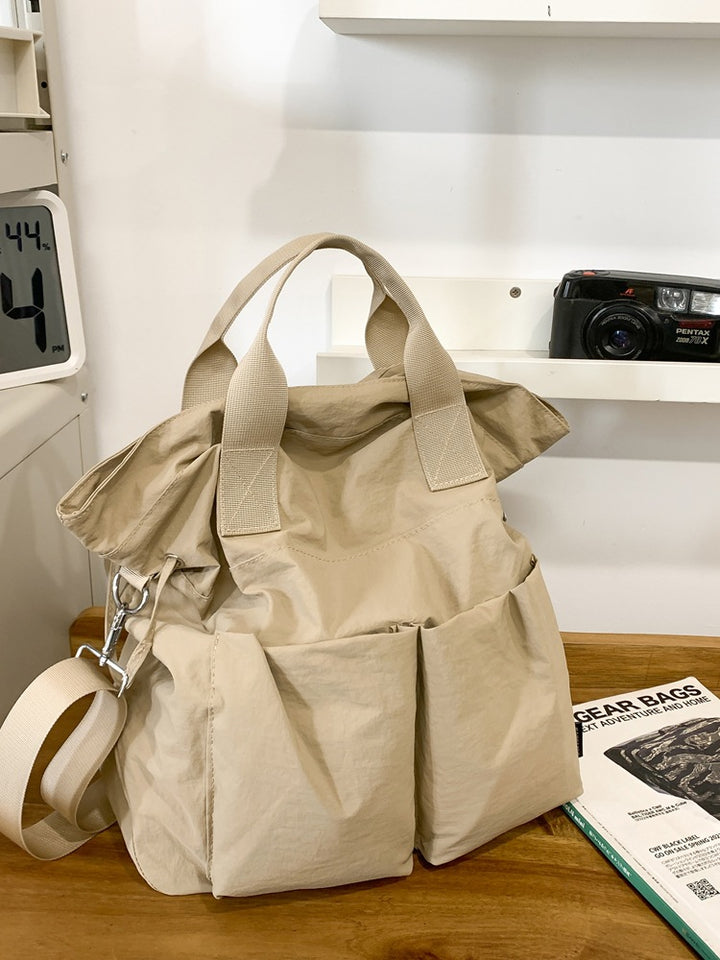 Multi-Pocket Functional Tote Bag Bowlift