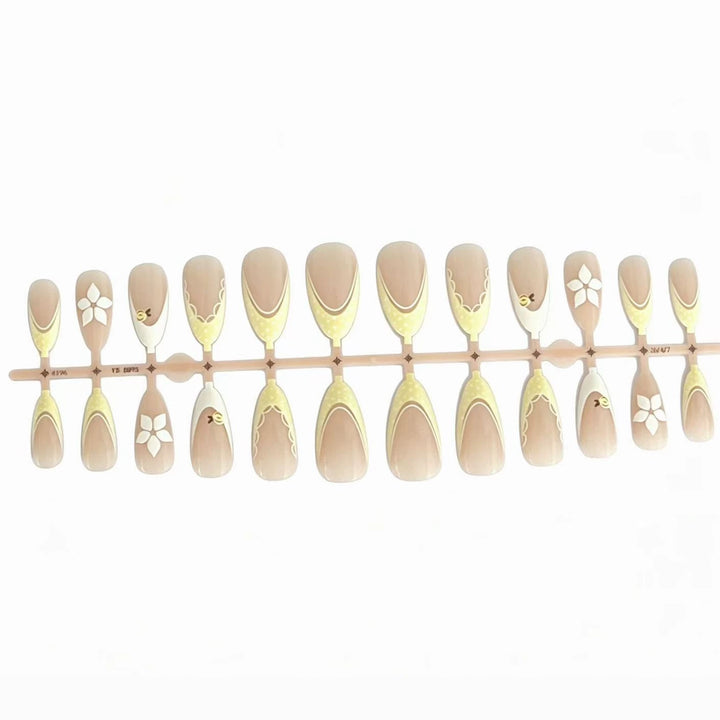 Decorative Press-On Nail Art Bowlift