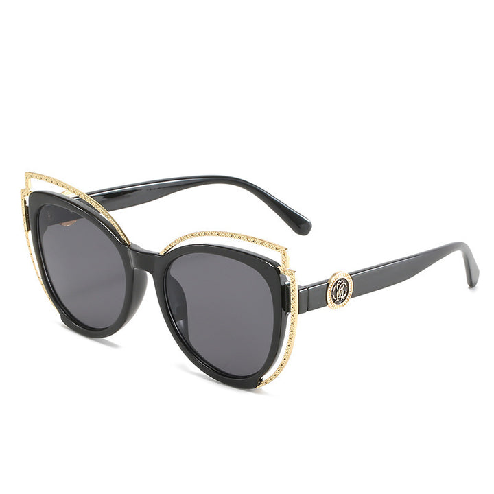 Luxury Decorative Cat-Eye Sunglasses Bowlift